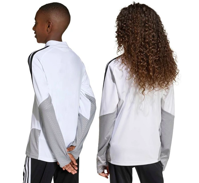 Detský tréningový top adidas Tiro 26 Competition white-grey KA7577