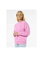 Mikina RIP CURL Hibiscus Diamond Heritage Crew, ružová