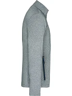 JN Pánská 2vrstvá melanžová softshell bunda 02. dark model 22530663 - Daiber