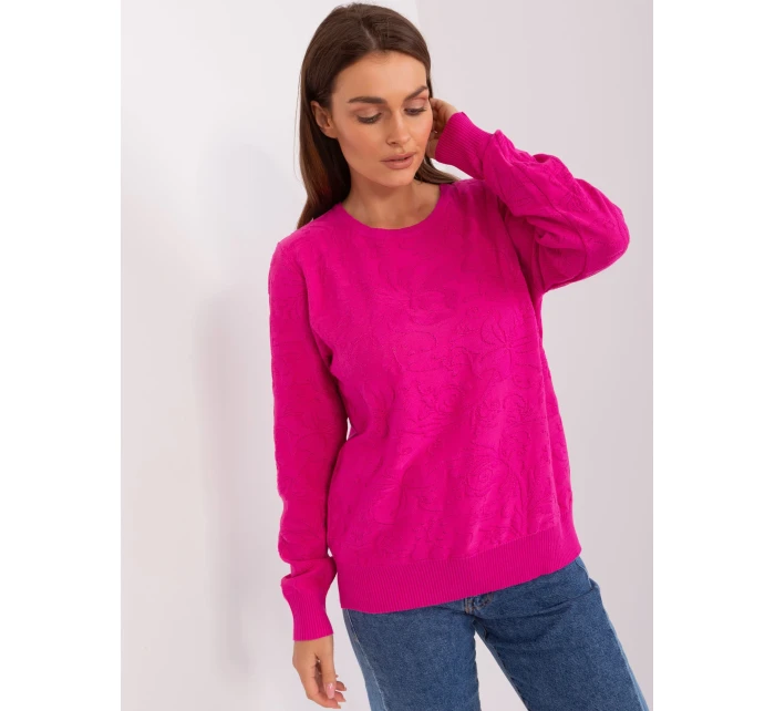 Sweter AT SW model 18884728 fuksjowy - FPrice