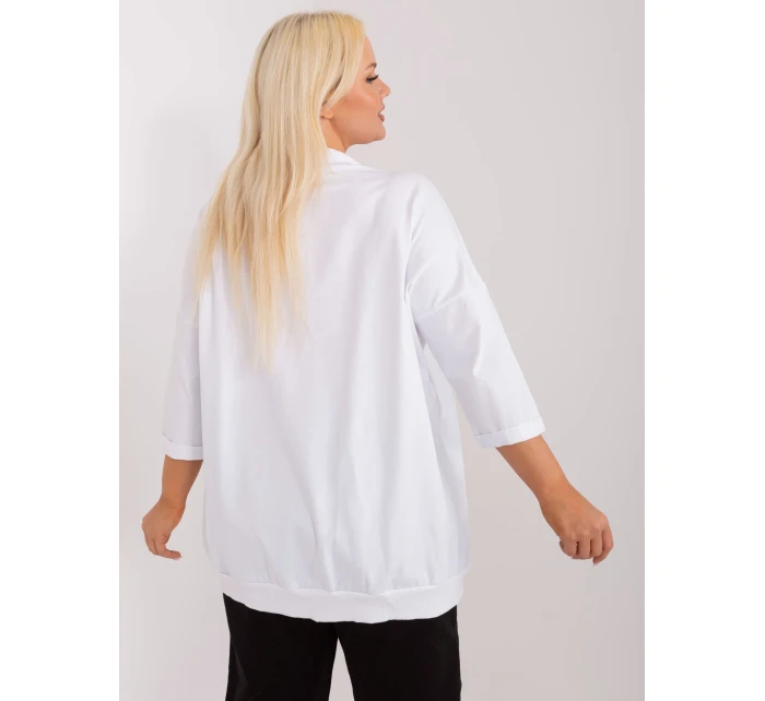Bluzka RV BZ model 19465416 biały - FPrice Bluzka RV BZ model 19465416 biały - FPrice