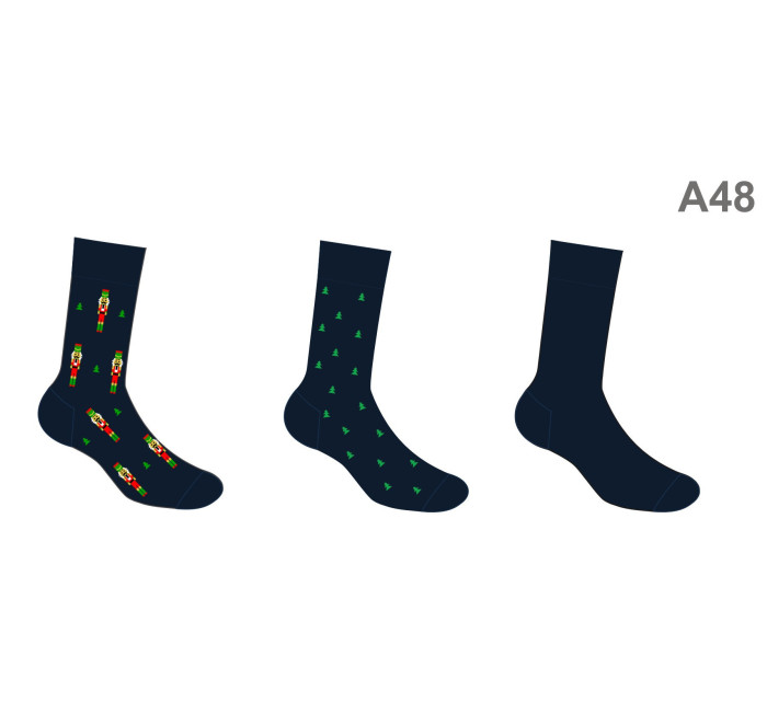 Pánske ponožky A48 (trojbalenie) - Cornette