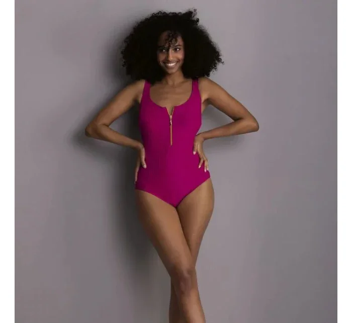 Jednodielne plavky 7747 M2 dark fuchsia - Anita