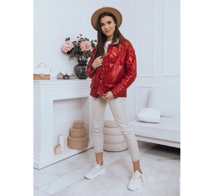 Dámská bunda červená Dstreet model 21964425 - FashionStreet