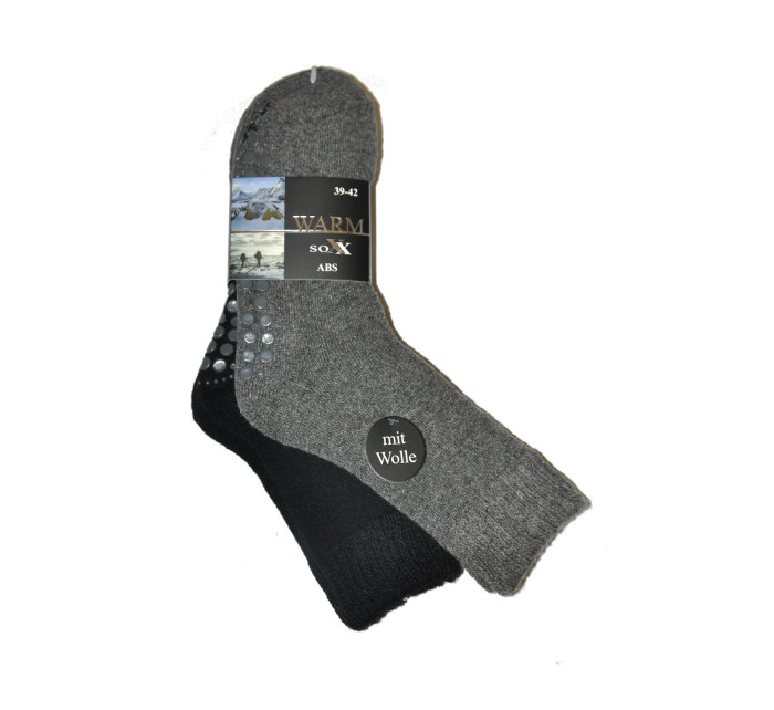 Pánske ponožky WiK 21463 Warm Sox ABS A'2 39-46