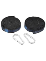 CHLADNÝ TURISTICKÝ HAMMAK PRE 2 OSOBY 300x140 cm S ODSTRAŇOVATEĽNÝM MOSKETOM