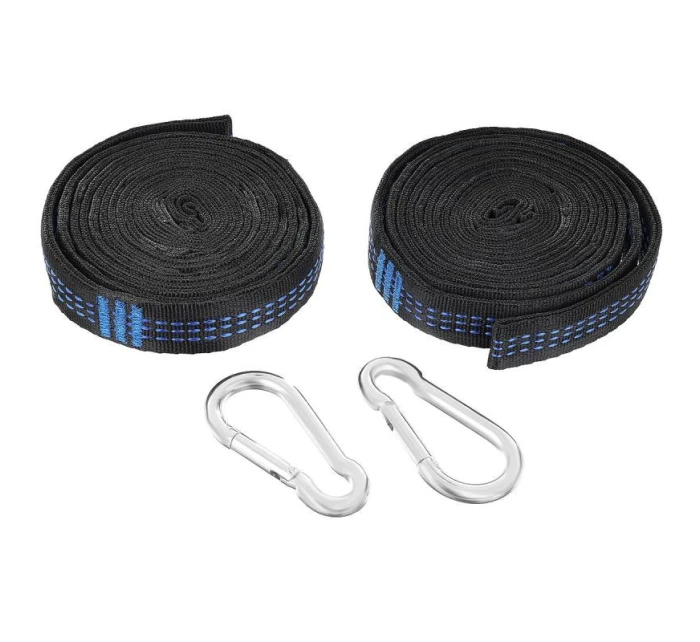 CHLADNÝ TURISTICKÝ HAMMAK PRE 2 OSOBY 300x140 cm S ODSTRAŇOVATEĽNÝM MOSKETOM