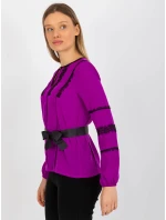 Dámska blúzka LK BZ 506122.35x fialová - FPrice