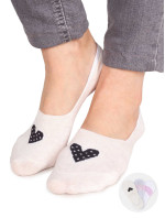 Yoclub Bavlnené dievčenské ponožky 3-pack SKB-0095G-AA00 Viacfarebné