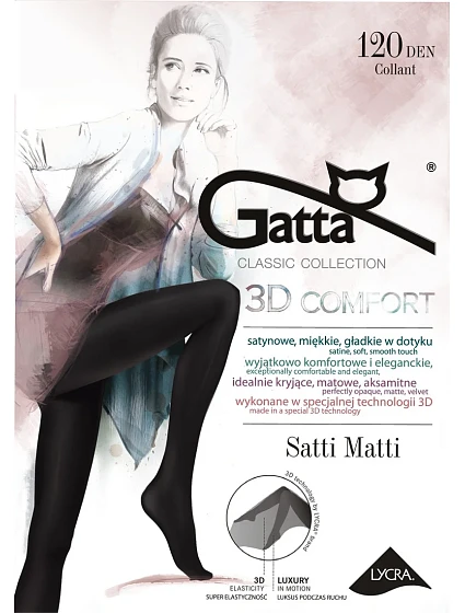 120 Punčochové kalhoty 3D 120 DEN  model 2572481 - Gatta
