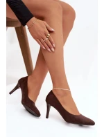 Lodičky s ihlovým podpätkom model 222700 Krok vo veľkom štýle