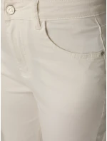 Dámské džíny mom fit s vysokým pasem světle béžové Dstreet model 21996022 - FashionStreet