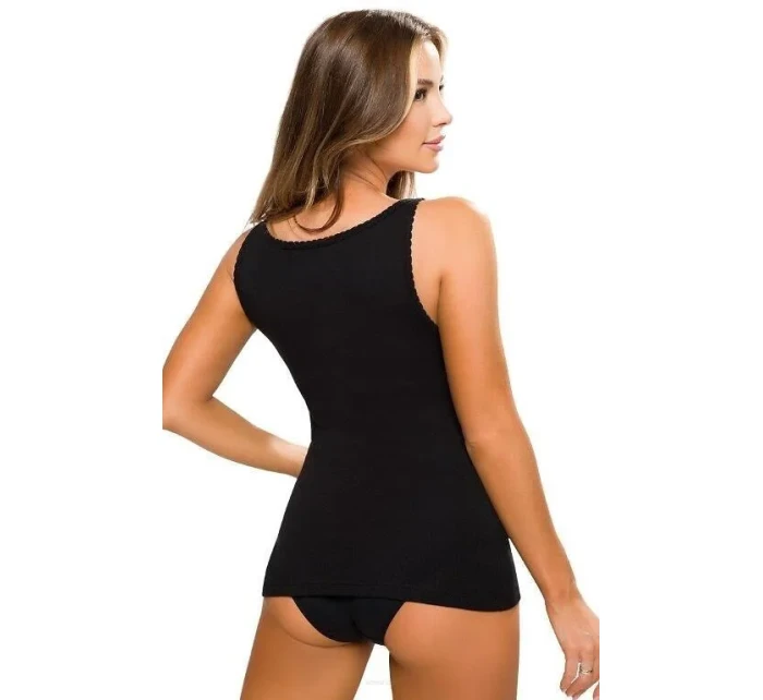 Černá dámská košilka model 7901951 2XL3XL - Emili