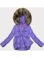 Šedá prechodná bunda s kapucňou (LHD-23002)