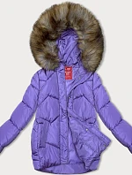 Šedá prechodná bunda s kapucňou (LHD-23002)