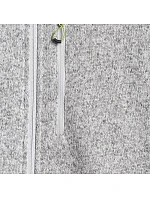 Pánsky fleece 4F M443 cool light grey melange 4FWSS26TFLEM443 27M