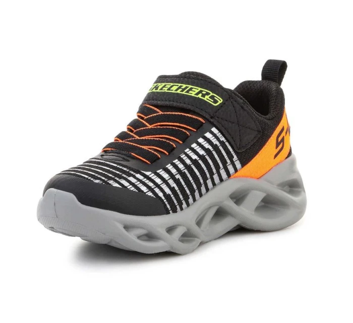 Skechers S Lights Jr 401650L-BKOR