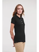 Dámské elastické piqué polo 10. light oxford model 22473814 - Russell Athletic Dámské elastické piqué polo 10. light oxford model 22473814 - Russell Athletic