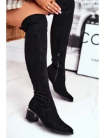 Dámské kozačky černé model 21541329 - Boto Dámské kozačky černé model 21541329 - Boto