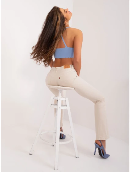 Džínsy PM SP J2107 9.68 svetlo béžová