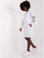 Sukienka RV SK model 18729911 biały - FPrice Sukienka RV SK model 18729911 biały - FPrice