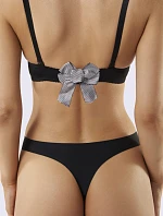 Dvojradová mašľa na zapínanie podprsenky BA-19 - Julimex