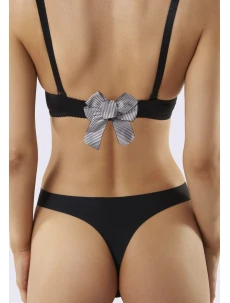 Dvojradová mašľa na zapínanie podprsenky BA-19 - Julimex