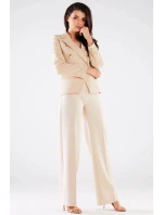 Dámské kalhoty model 18683385 Béžová - awama