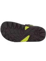 Detské sandále Paxos K 260864K 1133 Čierna so zelenou - Kappa