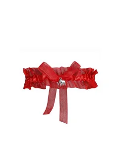 Dámske podväzky PW 23 Marrakesh Red - Julimex