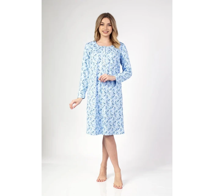 Dámska nočná košeľa 011 dł/r - Regina Dámska nočná košeľa 011 dł/r - Regina