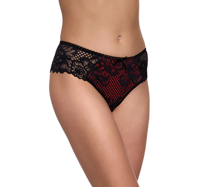 Dámske nohavičky 202 black/red - GABIDAR