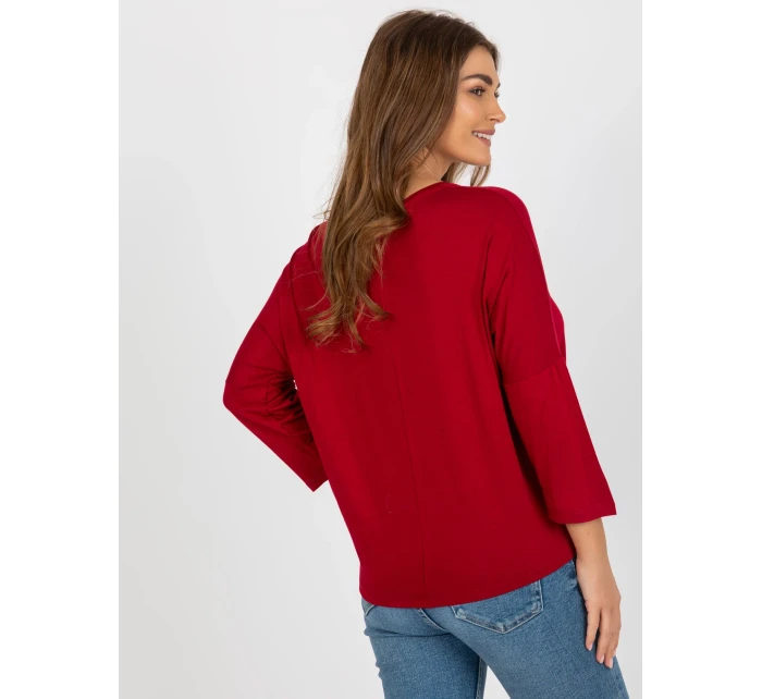 Bluzka RV BZ 7663.05 bordowy Bluzka RV BZ 7663.05 bordowy