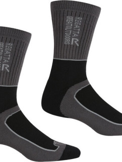 Pánske ponožky Regatta RMH046 Samaris 2SeasonSck 599 sivé