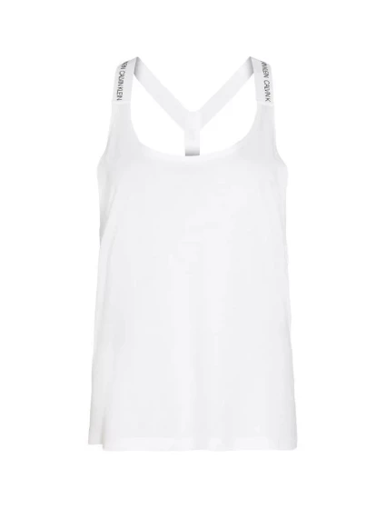 Plážový top KW0KW01002-YCD biela - Calvin Klein