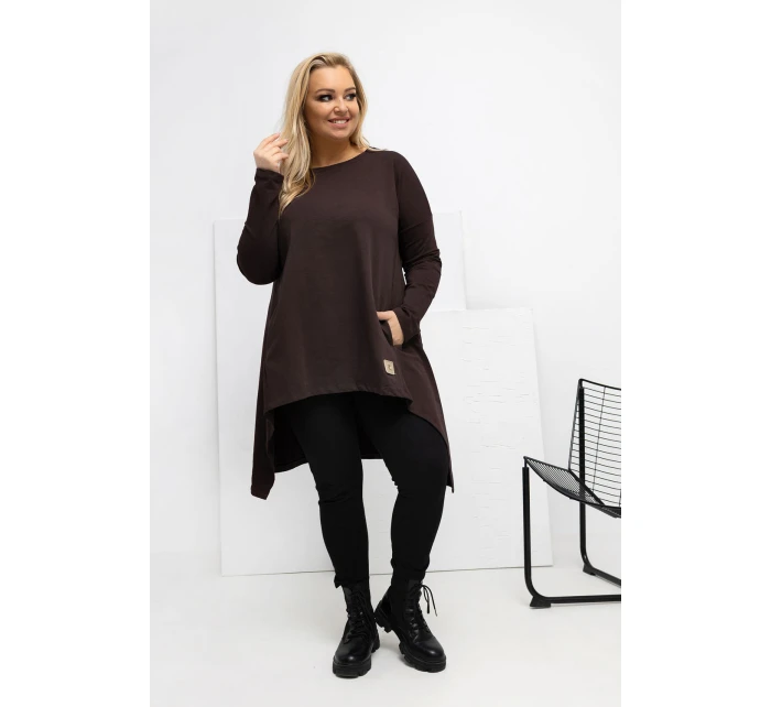 Tunika plus size model 222408 Relevantnosť Tunika plus size model 222408 Relevantnosť