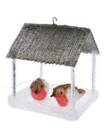 VTÁČIA BÚDKA VIEDOL DEKORÁCIE 185X165X230MM ŠEDÁ BALDACHÝN VTÁČIA BÚDKA VIEDOL DEKORÁCIE 185X165X230MM ŠEDÁ BALDACHÝN