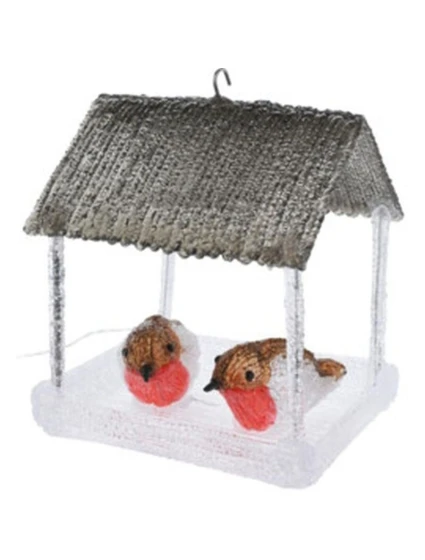 VTÁČIA BÚDKA VIEDOL DEKORÁCIE 185X165X230MM ŠEDÁ BALDACHÝN VTÁČIA BÚDKA VIEDOL DEKORÁCIE 185X165X230MM ŠEDÁ BALDACHÝN