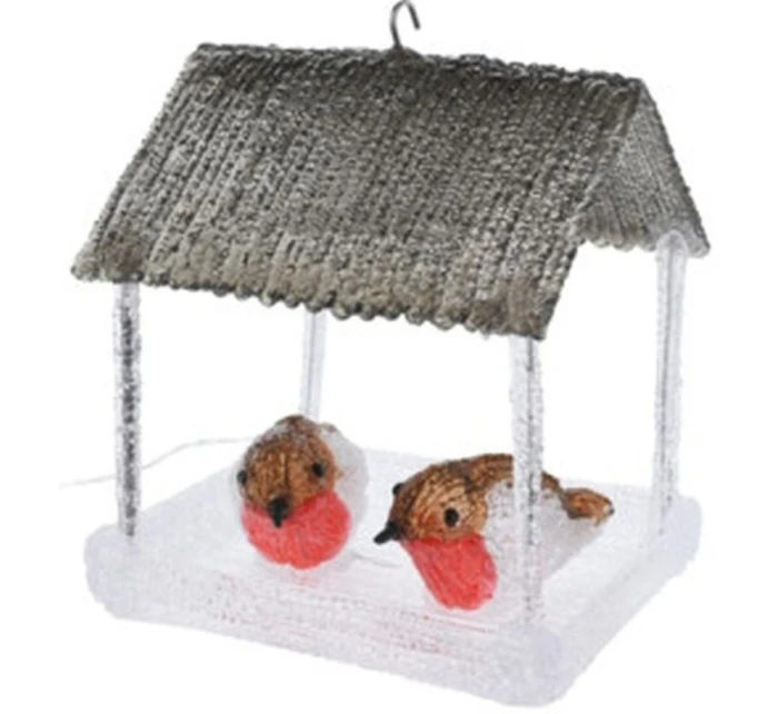 VTÁČIA BÚDKA VIEDOL DEKORÁCIE 185X165X230MM ŠEDÁ BALDACHÝN VTÁČIA BÚDKA VIEDOL DEKORÁCIE 185X165X230MM ŠEDÁ BALDACHÝN