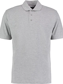 Kustom Kit KK 403 Pánske polo tričko z piké „Superwash“ 43.0403, sivá melírovaná