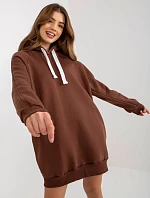 Dámska mikina EM BL 695.25x hnedá - FPrice