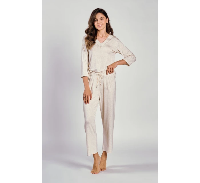 Pyžamo Haria 3245 Light Beige - Taro