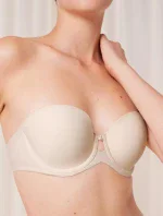 Dámska podprsenka Pure Micro WDP - BROWN - hnedá 00DL - TRIUMPH