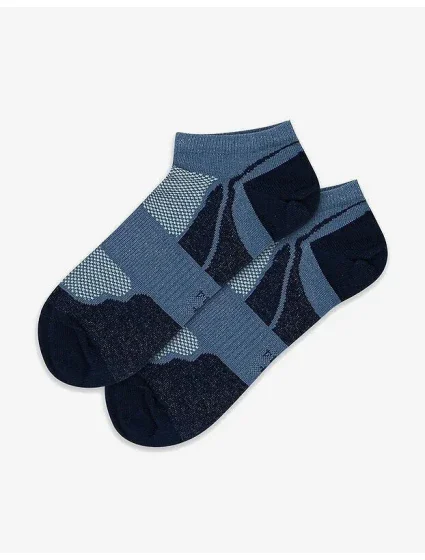 Pánske členkové ponožky Wola Sportive W91.1N3 Ag + vzor