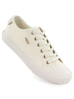 Dámske nízke tenisky textilné béžové Big Star TT274004