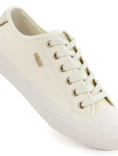 Dámske nízke tenisky textilné béžové Big Star TT274004