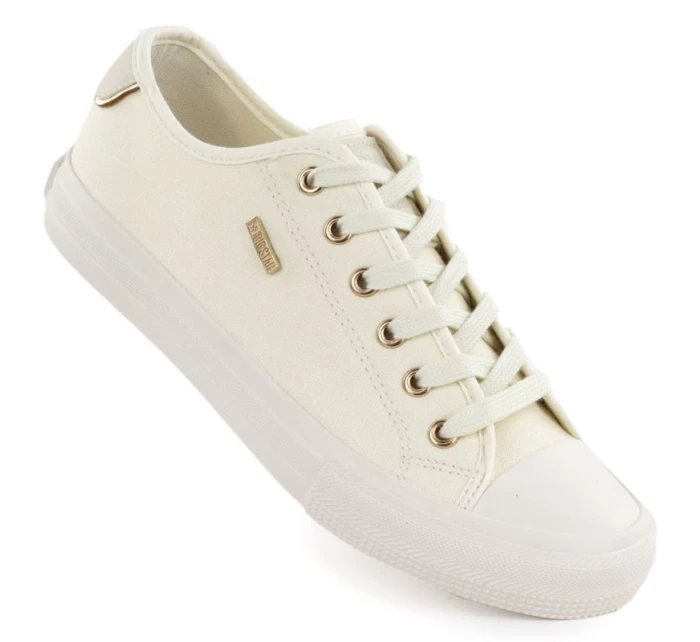 Dámske nízke tenisky textilné béžové Big Star TT274004