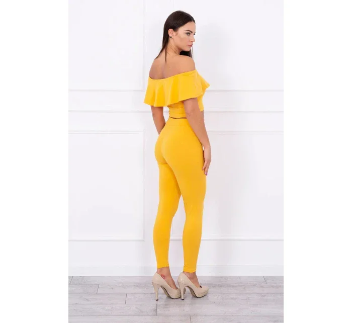 Horčicová súprava s volánikmi