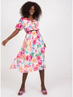 Šaty DHJ SK 13162.92 svetlo béžová