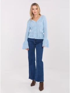 Jumper PM SW SF118.86 svetlomodrý